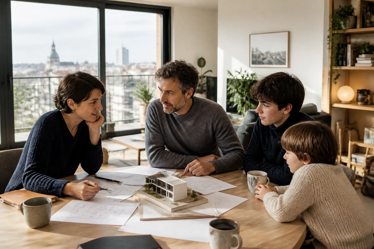Famille recomposée : comment concilier achat immobilier et protection de chacun ?